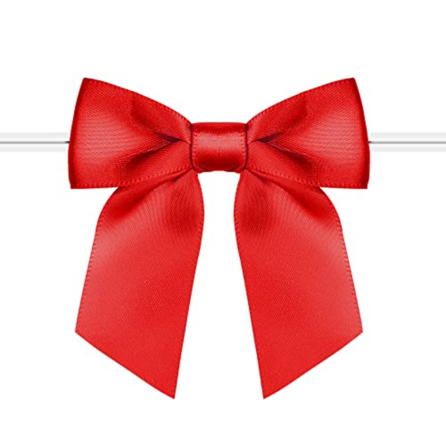 Bow Tie Pre Tied - RainbowPana 120 Pack Christmas Luxury Twist
