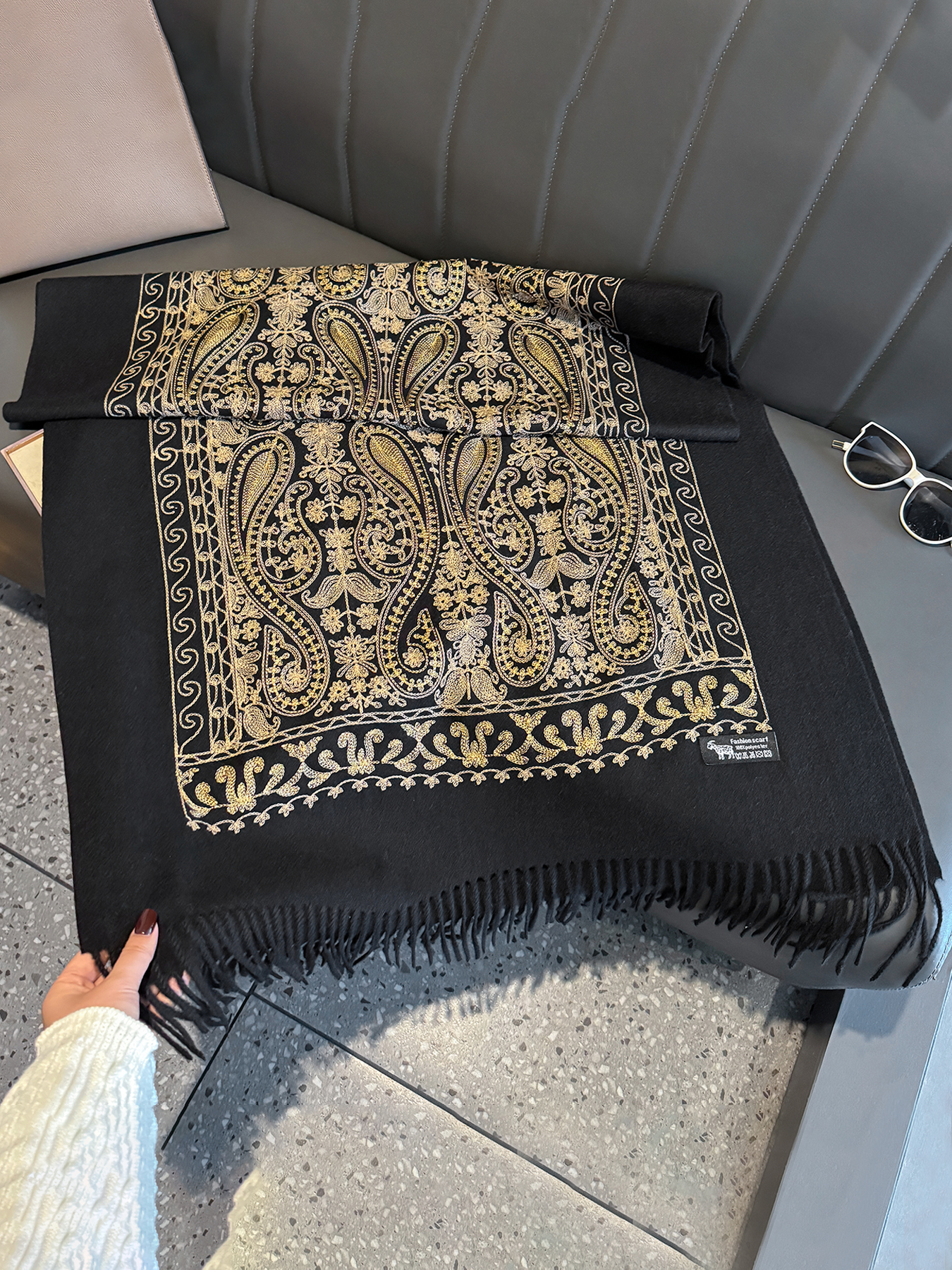 Luxury Thick Warm Paisley Pash – Woven Scarf Blanket Bewertung und Preis