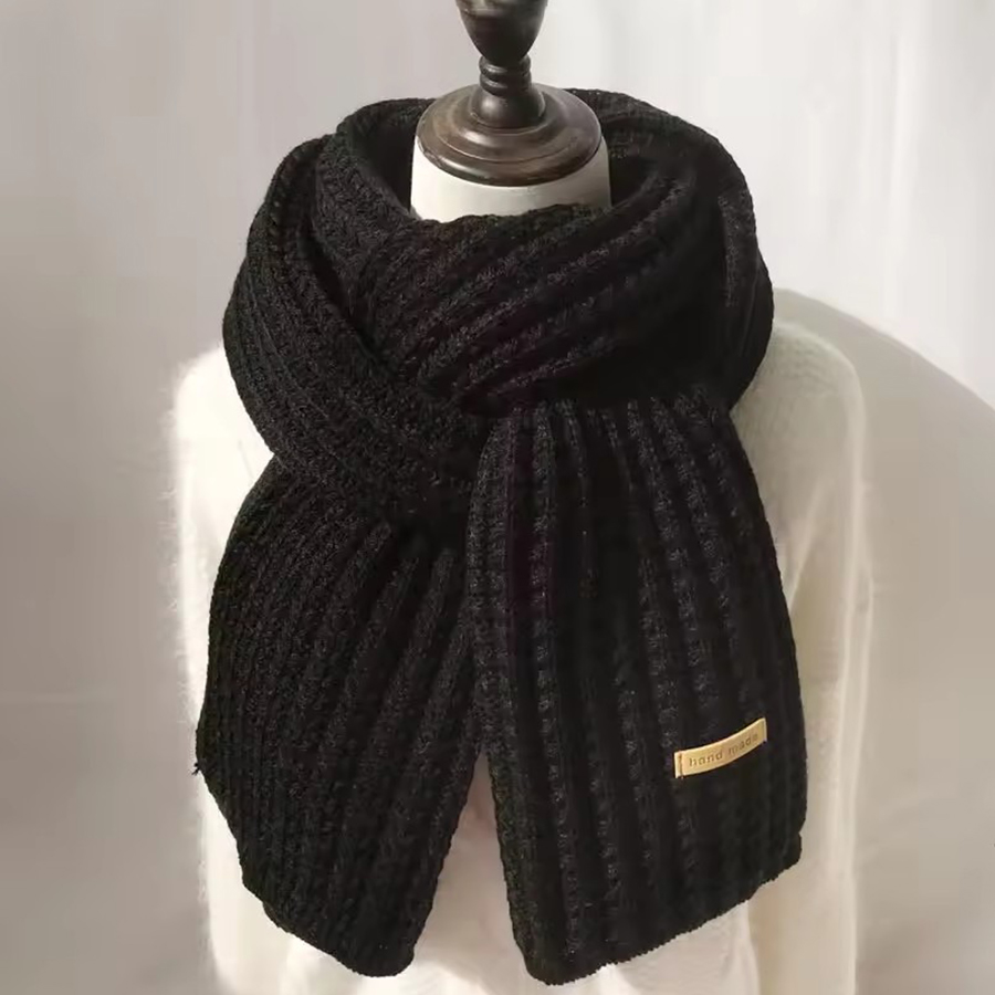 Thick Cable Knit Warm Cashmere – Muffler Men Wool Bewertung und Preis