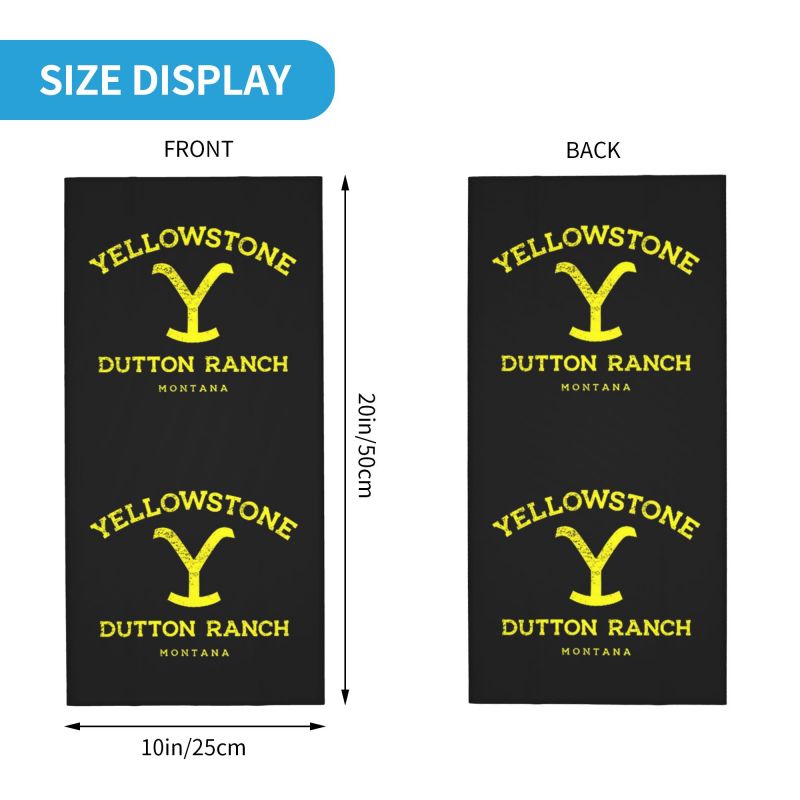 Yellowstone Dutton Ranch Print – Neck Warmer Tube Bewertung und Preis