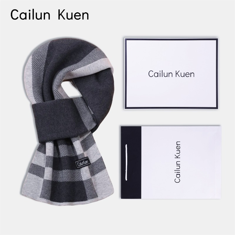 New Men's Versatile Wool Blend – Muffler Men Wool Bewertung und Preis