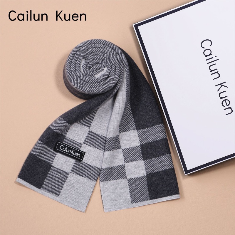 New Men's Versatile Wool Blend – Muffler Men Wool Bewertung und Preis