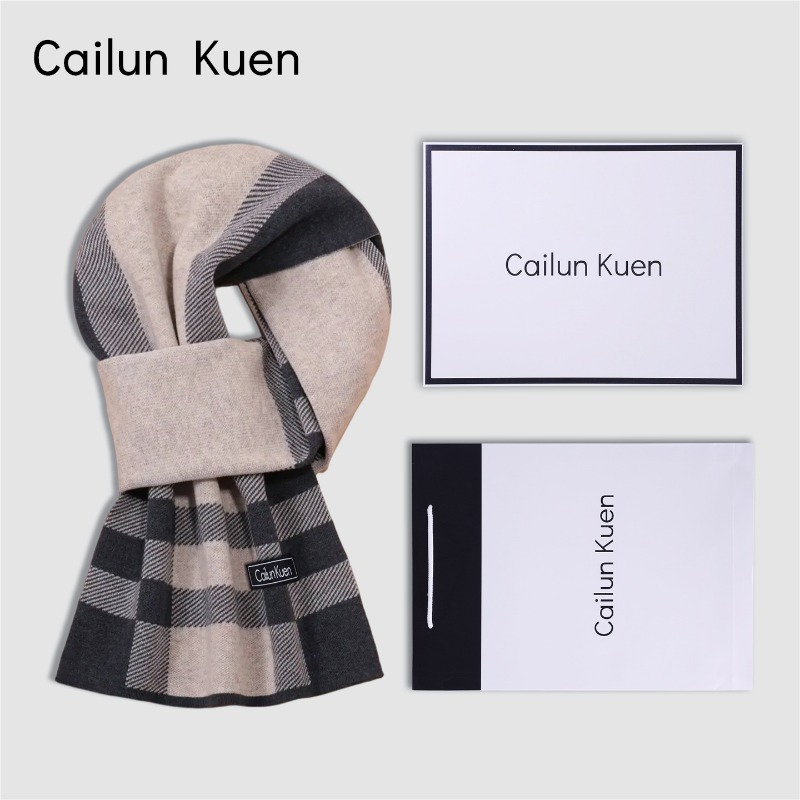 New Men's Versatile Wool Blend – Muffler Men Wool Bewertung und Preis