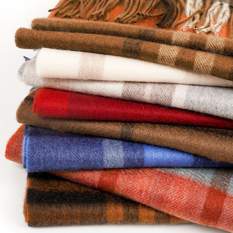 100% Cashmere Scarf   Plaid  W – Muffler Men Wool Bewertung und Preis