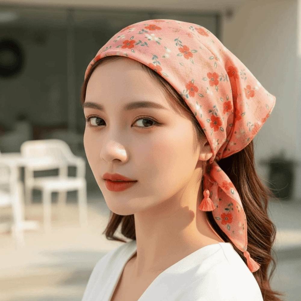Neck Wrap Cotton-Linen Square  – Bandana Cotton Bewertung und Preis