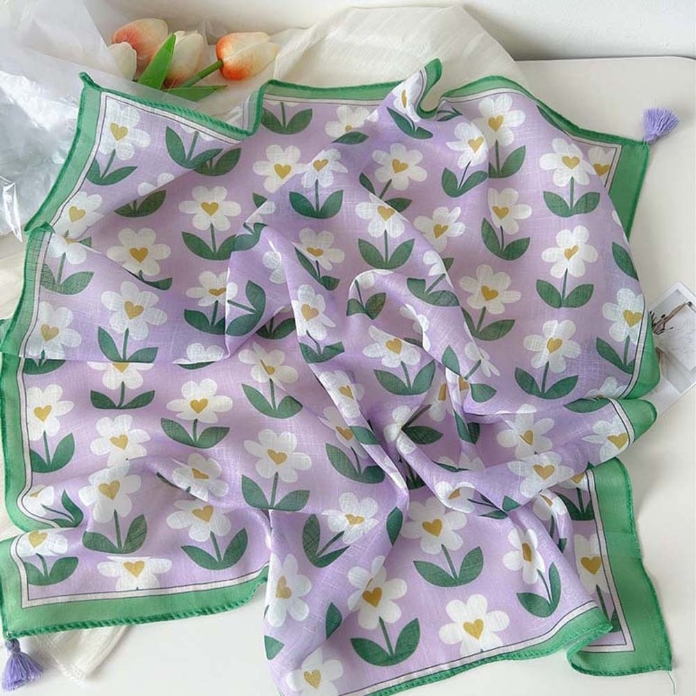 Neck Wrap Cotton-Linen Square  – Bandana Cotton Bewertung und Preis