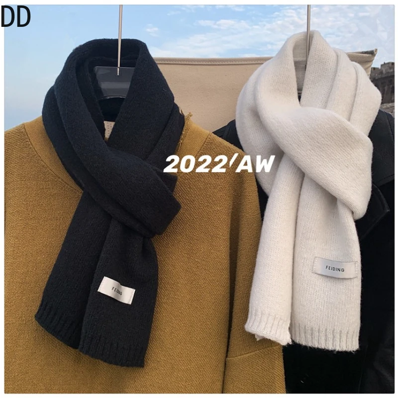 Simple Chic Solid Soft Scarf A – Muffler Men Wool Bewertung und Preis