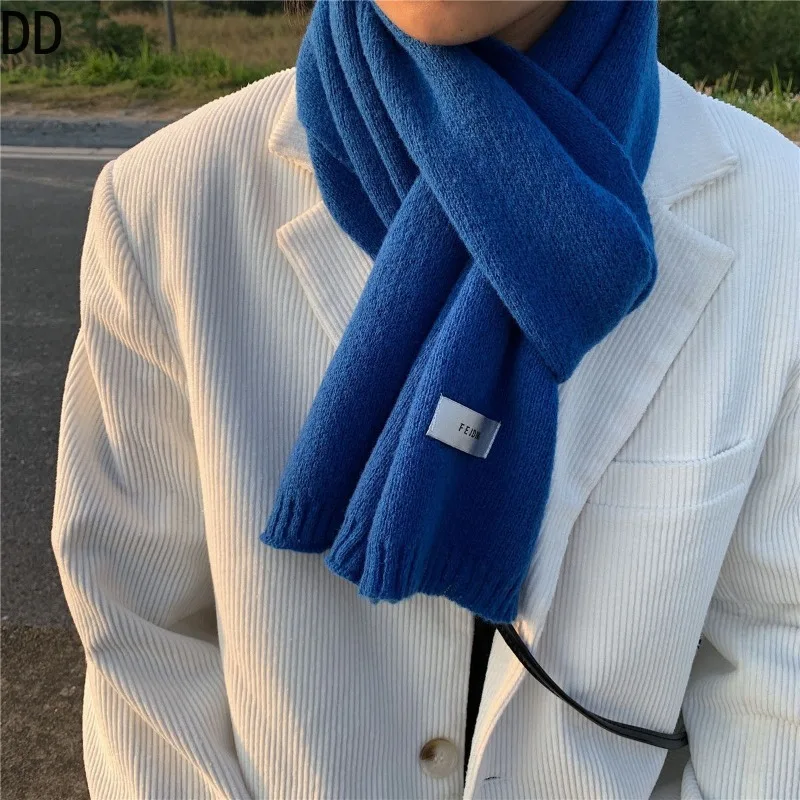 Simple Chic Solid Soft Scarf A – Muffler Men Wool Bewertung und Preis