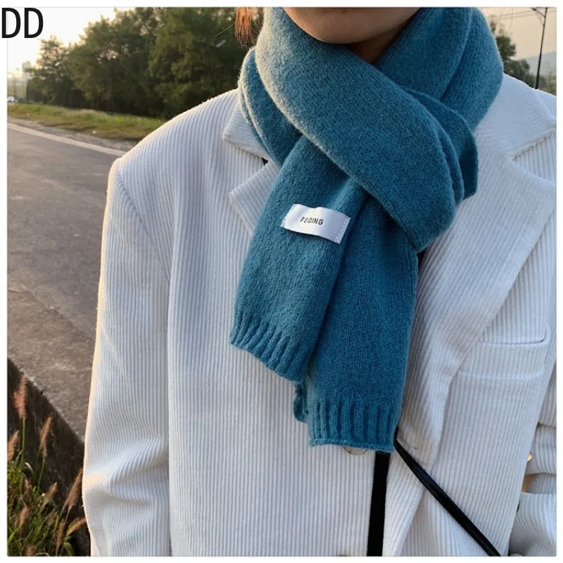 Simple Chic Solid Soft Scarf A – Muffler Men Wool Bewertung und Preis