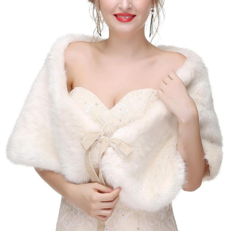 652F Sophisticated Faux Furs S – Stole Wedding Shawl Bewertung und Preis