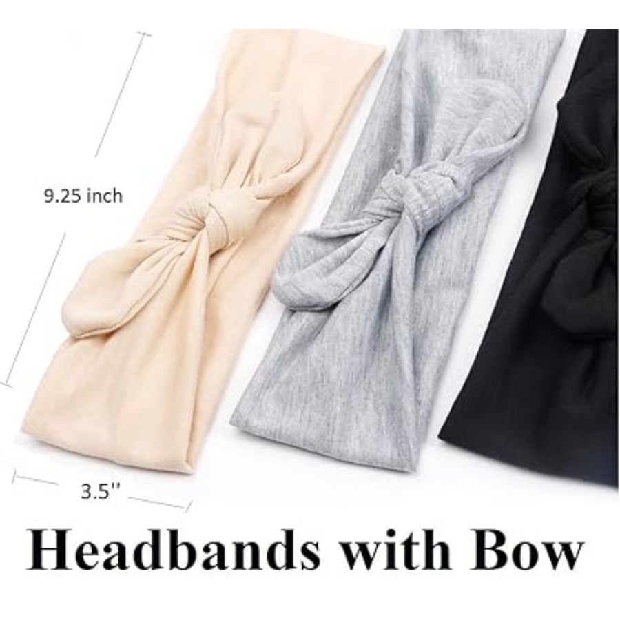 Bow Headbands for Women Non Sl – Head Wrap Turban Bewertung und Preis