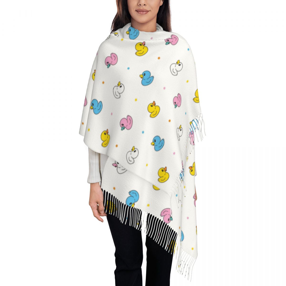 Women's Scarf with Tassel Cute – Pashmina Wrap Large Bewertung und Preis