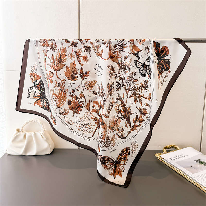 Vintage Butterfly Sketch Squar – Silk Neck Scarf Bewertung und Preis
