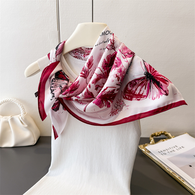 Vintage Butterfly Sketch Squar – Silk Neck Scarf Bewertung und Preis