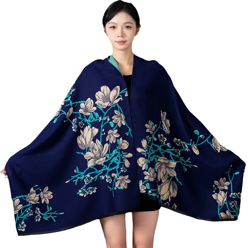 Women Winter Shawl Cashmere Sc – Woven Scarf Blanket Bewertung und Preis