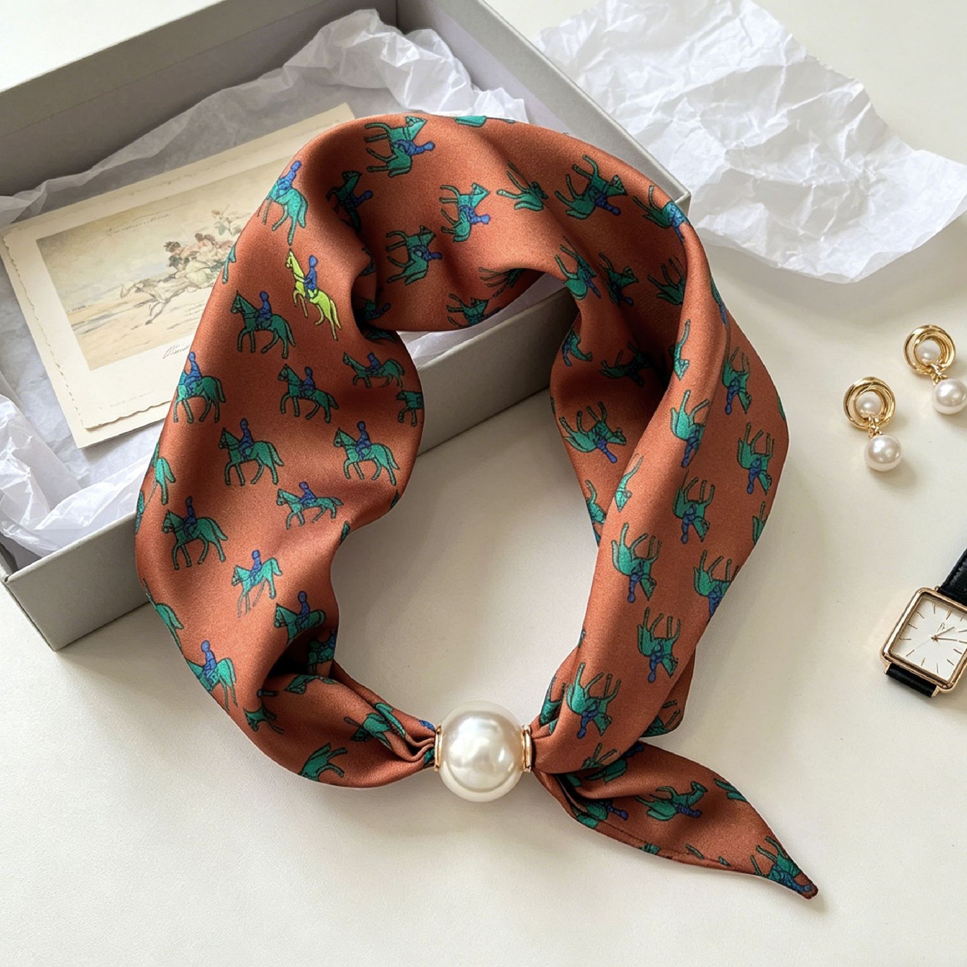 Luxury Knight Pearl Magnetic S – Ascot Neck Scarf Bewertung und Preis