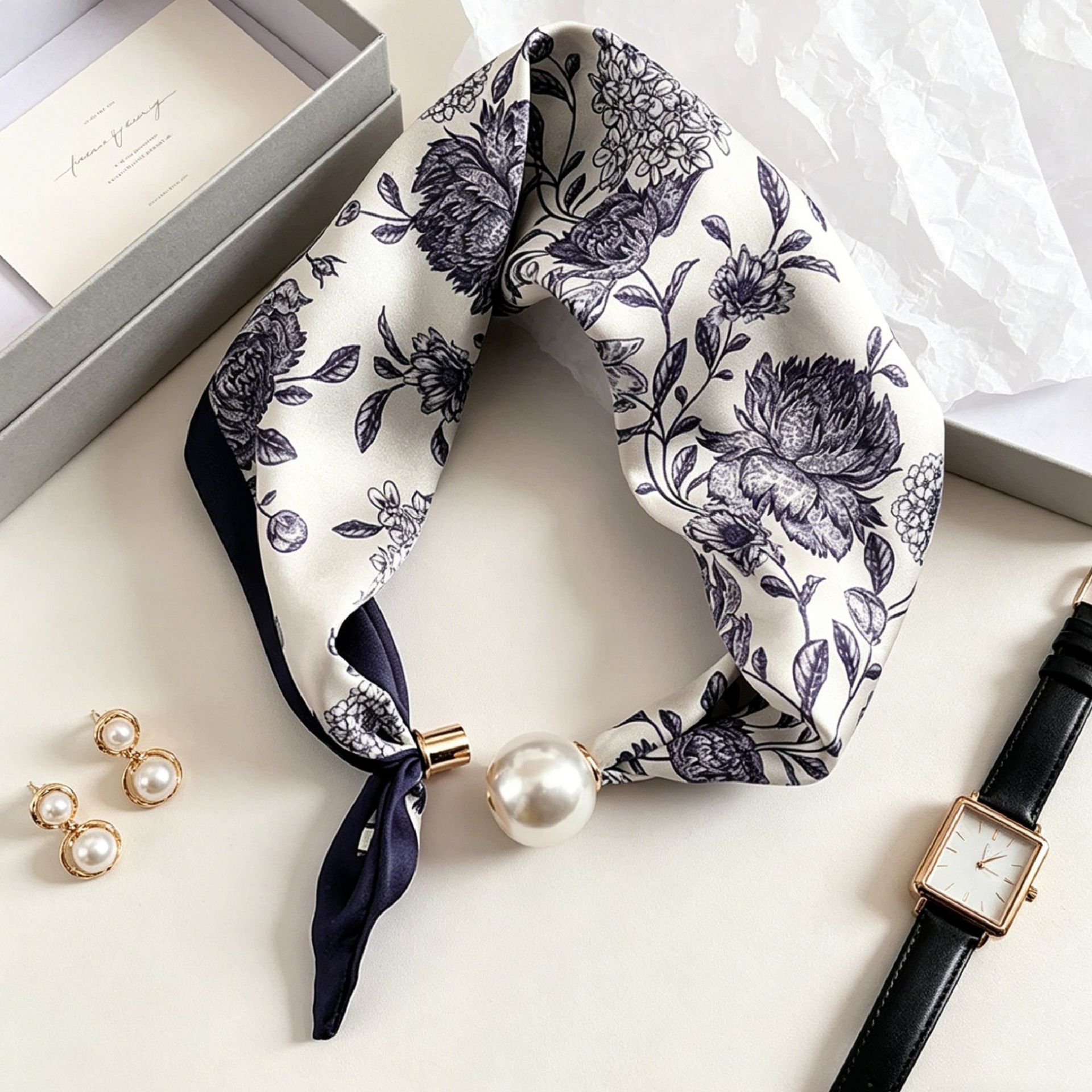 Luxury Knight Pearl Magnetic S – Ascot Neck Scarf Bewertung und Preis