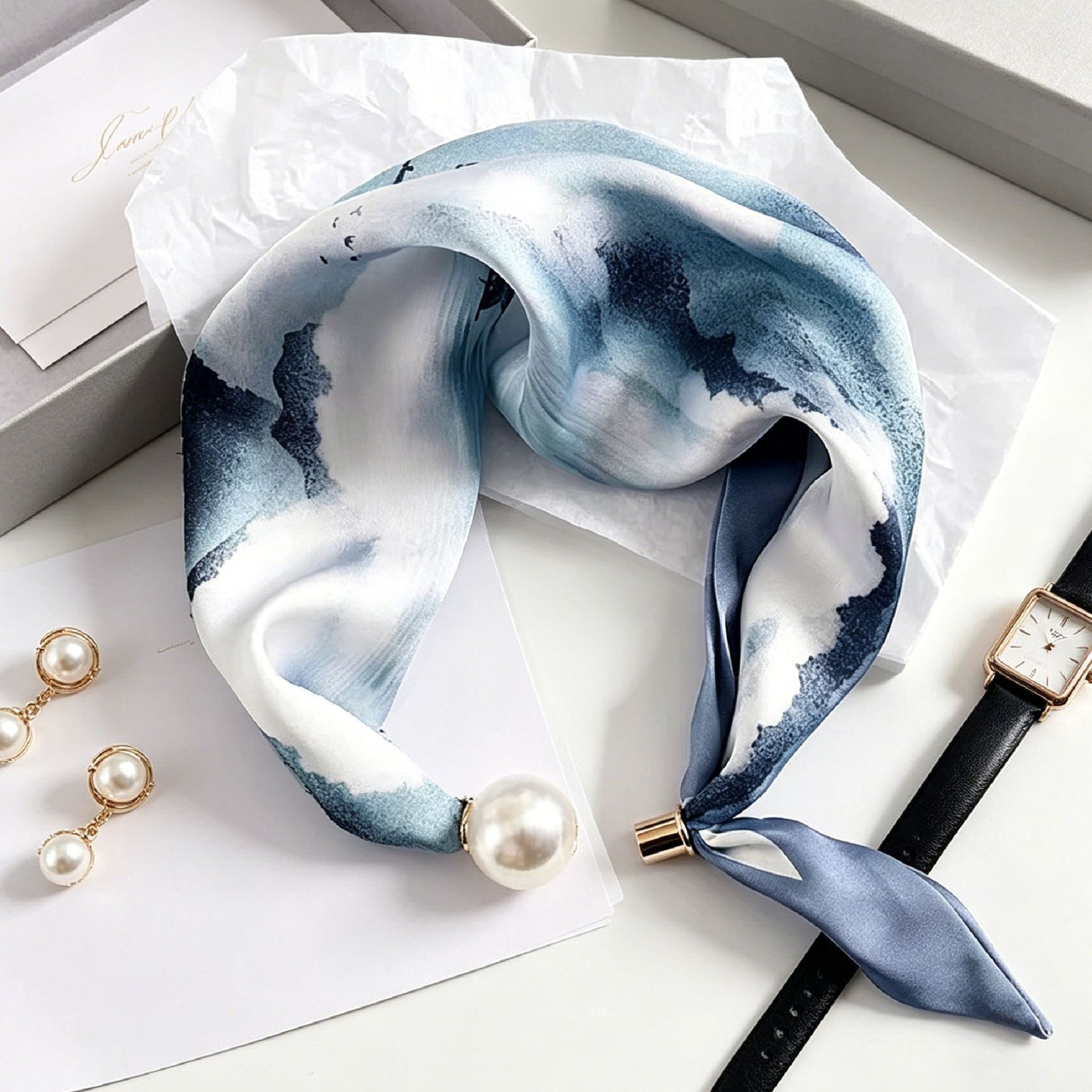 Luxury Knight Pearl Magnetic S – Ascot Neck Scarf Bewertung und Preis