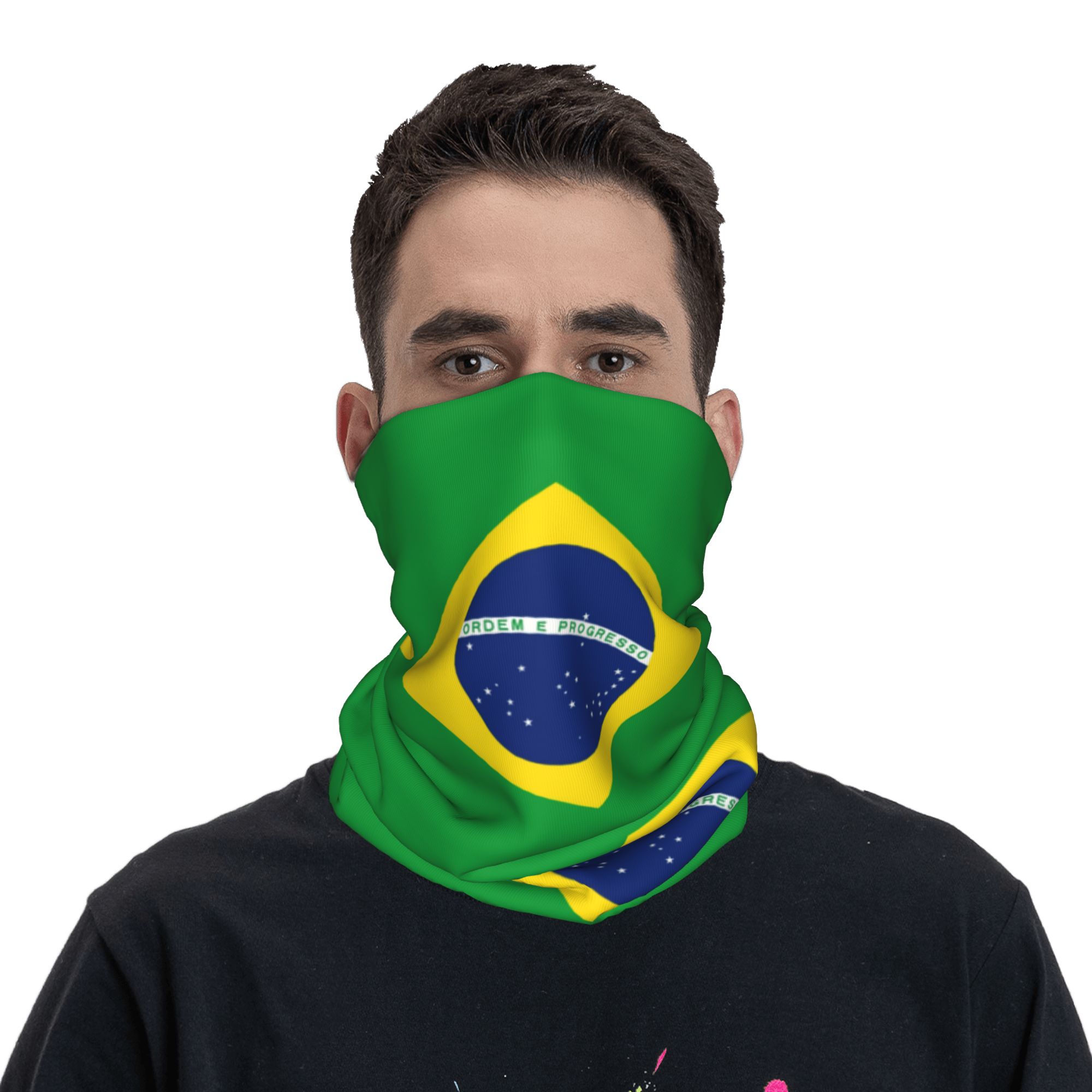 Custom Brazil Flag Bandana Nec – Neck Warmer Tube Bewertung und Preis