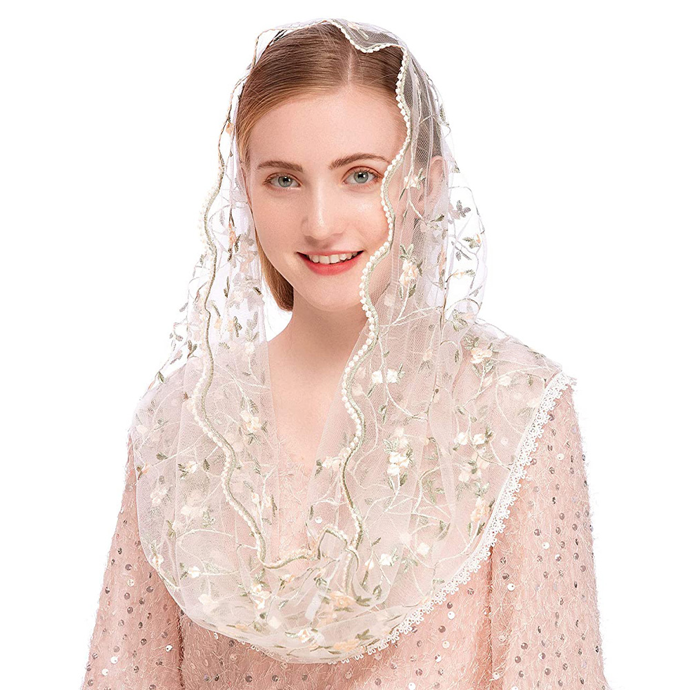 Women Chapel Veils Lady Mantil – Infinity Scarf Knit Bewertung und Preis