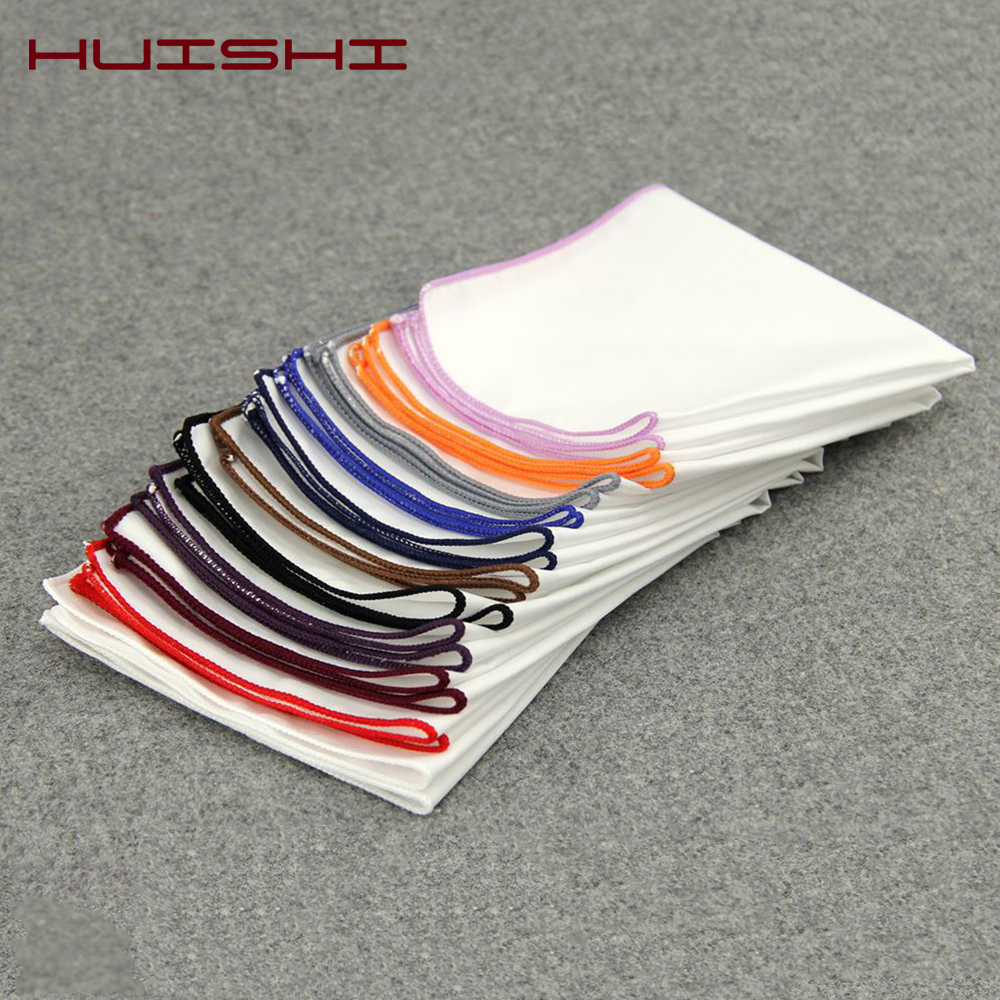 New Hanky Men's White Pocket S – Handkerchief Cotton Men Bewertung und Preis