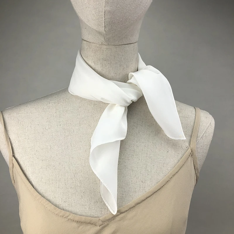 New Women Silk Scarf Square Ne – Ascot Neck Scarf Bewertung und Preis