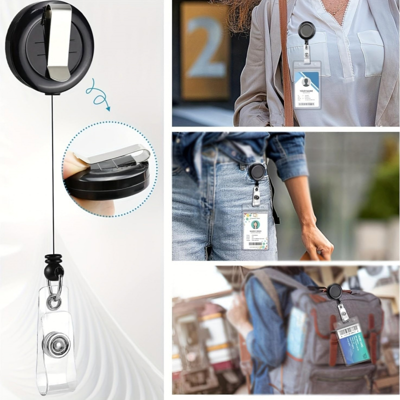 4PCS Lanyard Black Retractable – Lanyard Badge Holder Bewertung und Preis