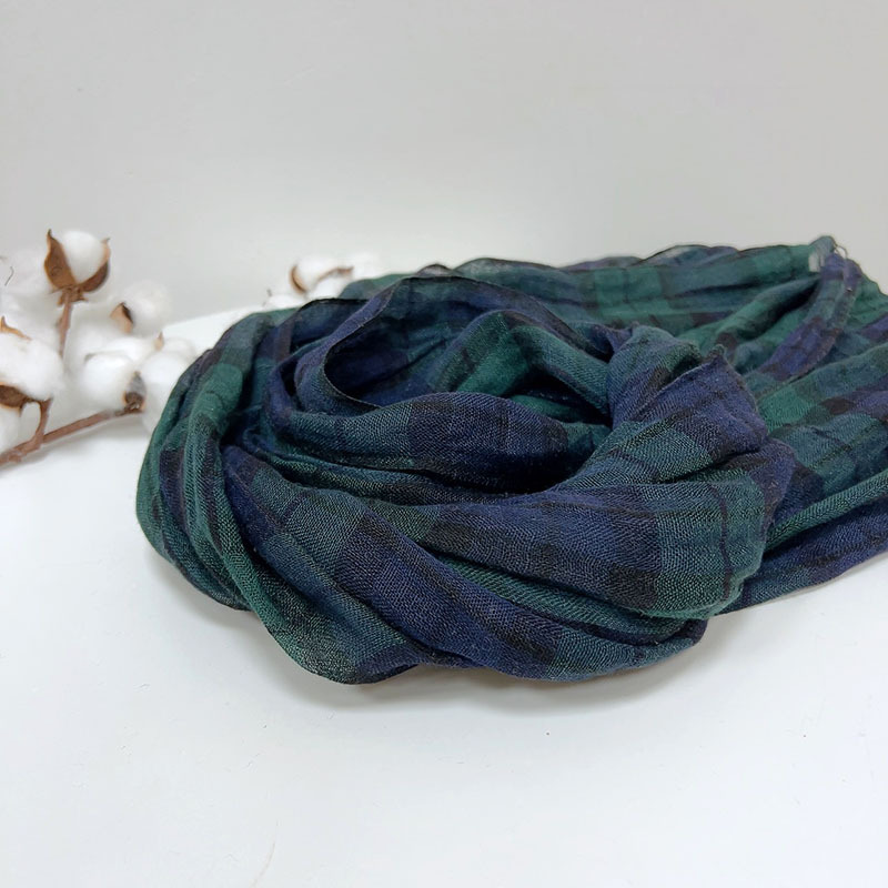 Retro Stripe 100% Linen scarf  – Ascot Neck Scarf Bewertung und Preis