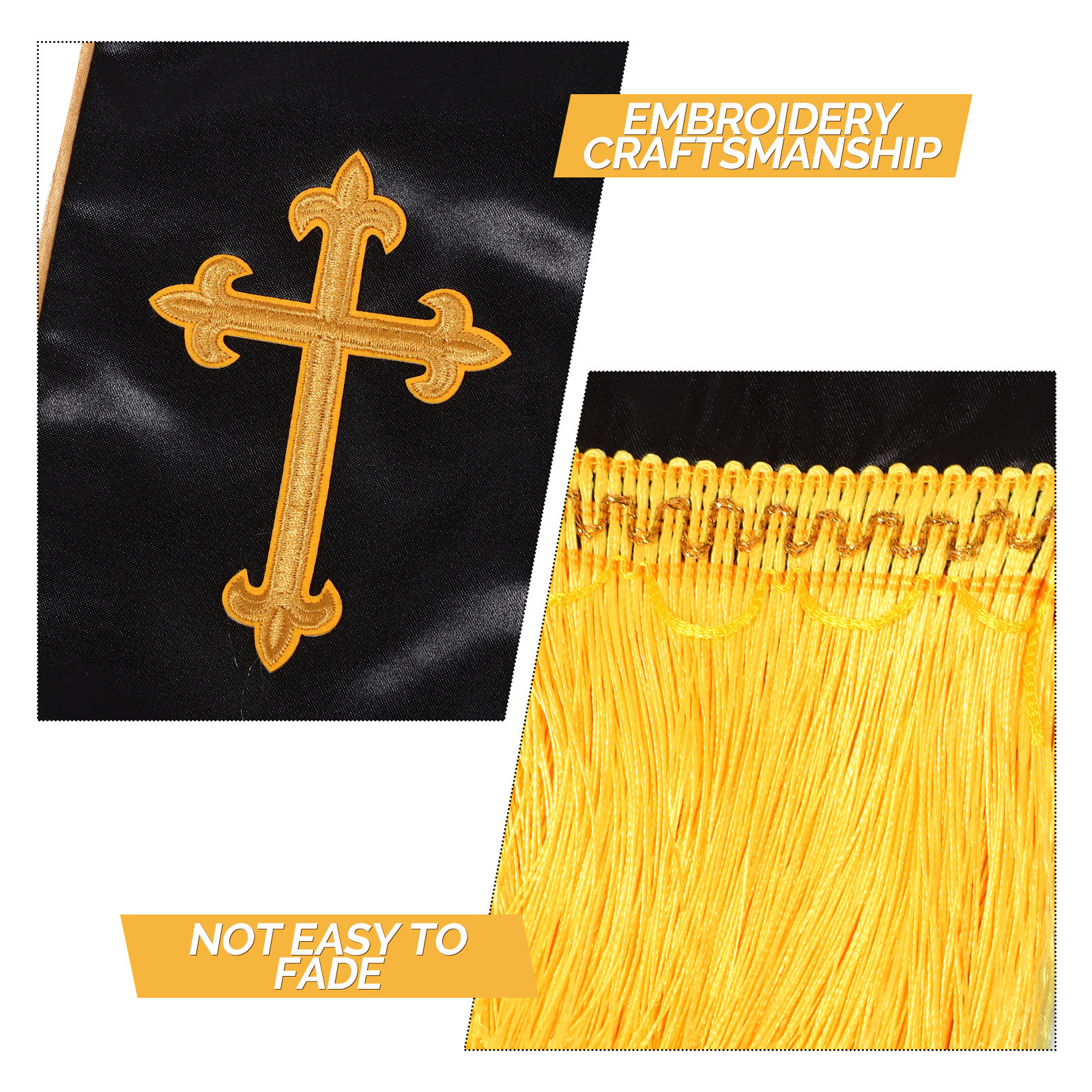 Embroidered Wedding Officiant  – Stole Wedding Shawl Bewertung und Preis