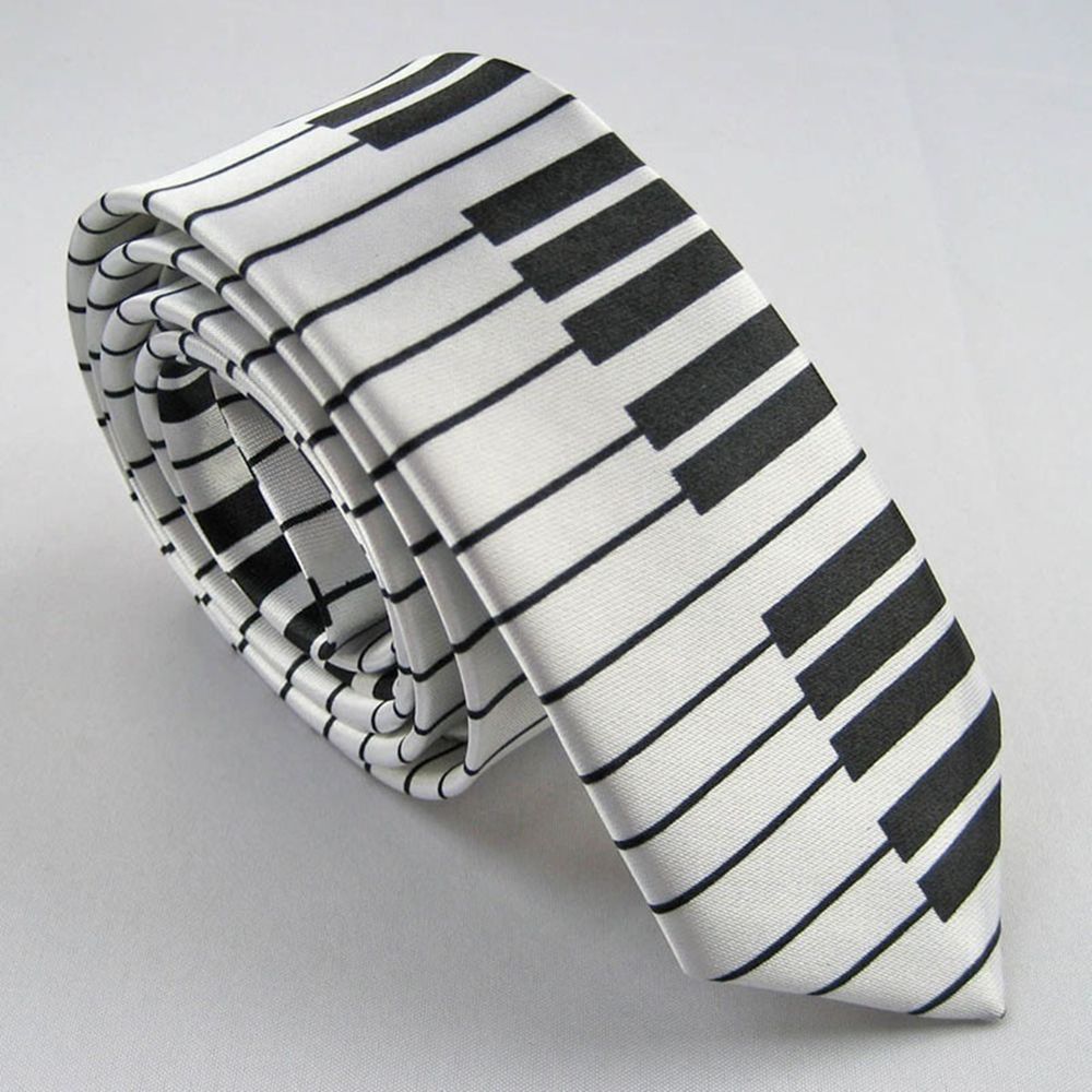 Skinny Piano Black & White Men – Skinny Tie Men Bewertung und Preis
