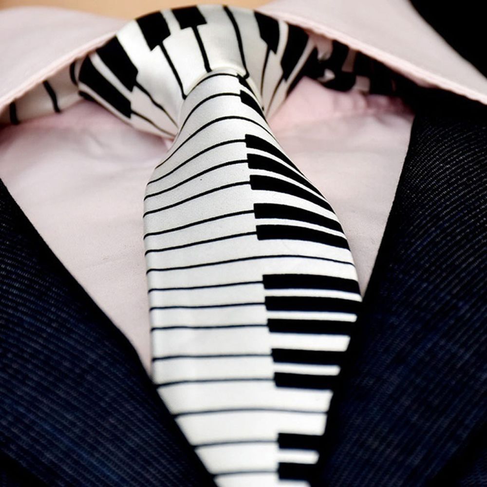 Skinny Piano Black & White Men – Skinny Tie Men Bewertung und Preis