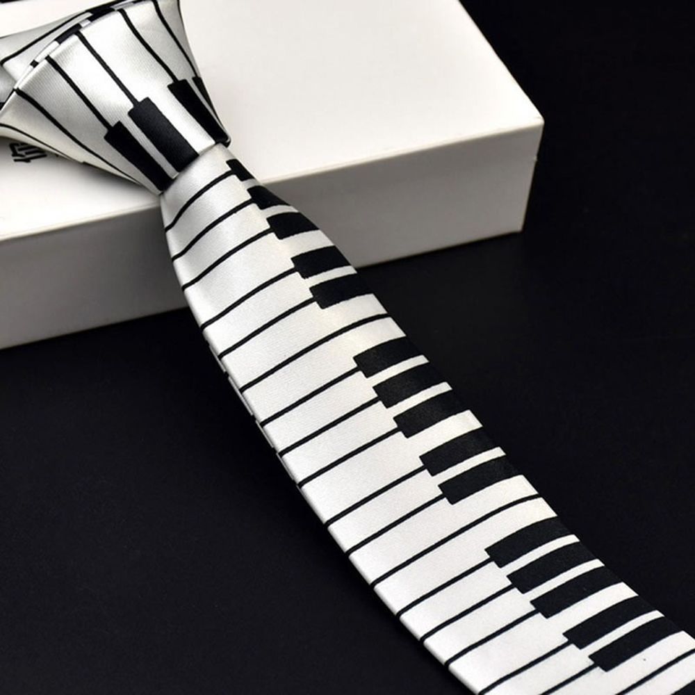 Skinny Piano Black & White Men – Skinny Tie Men Bewertung und Preis