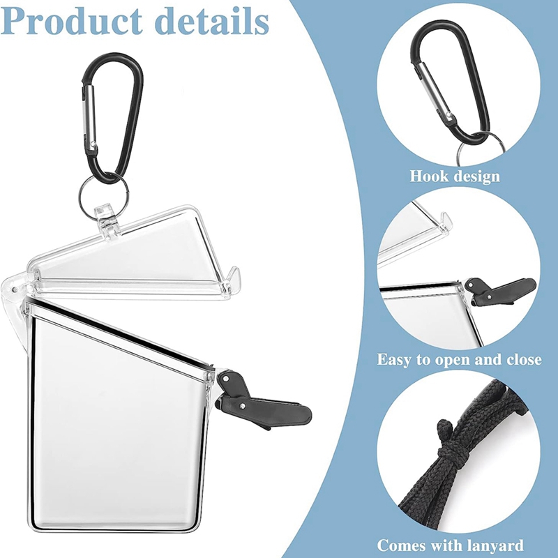3 Pack Waterproof Id Card Badg – Lanyard Badge Holder Bewertung und Preis