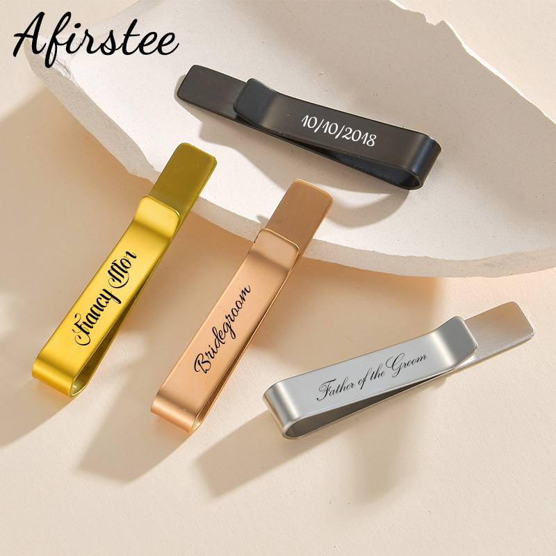 Afirstee Stainless Steel Engra – Tie Bar Set Gift Bewertung und Preis