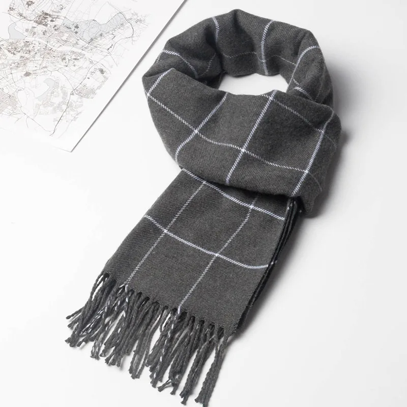 2023 New Winter Men Scarf Keep – Muffler Men Wool Bewertung und Preis
