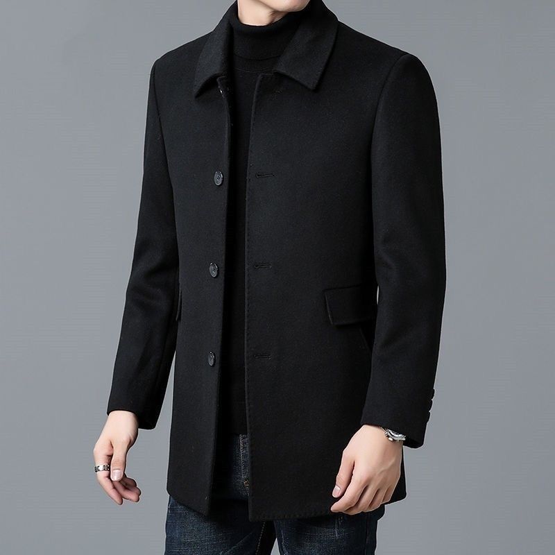 Wool Blend Coat White Mans Sha – Muffler Men Wool Bewertung und Preis