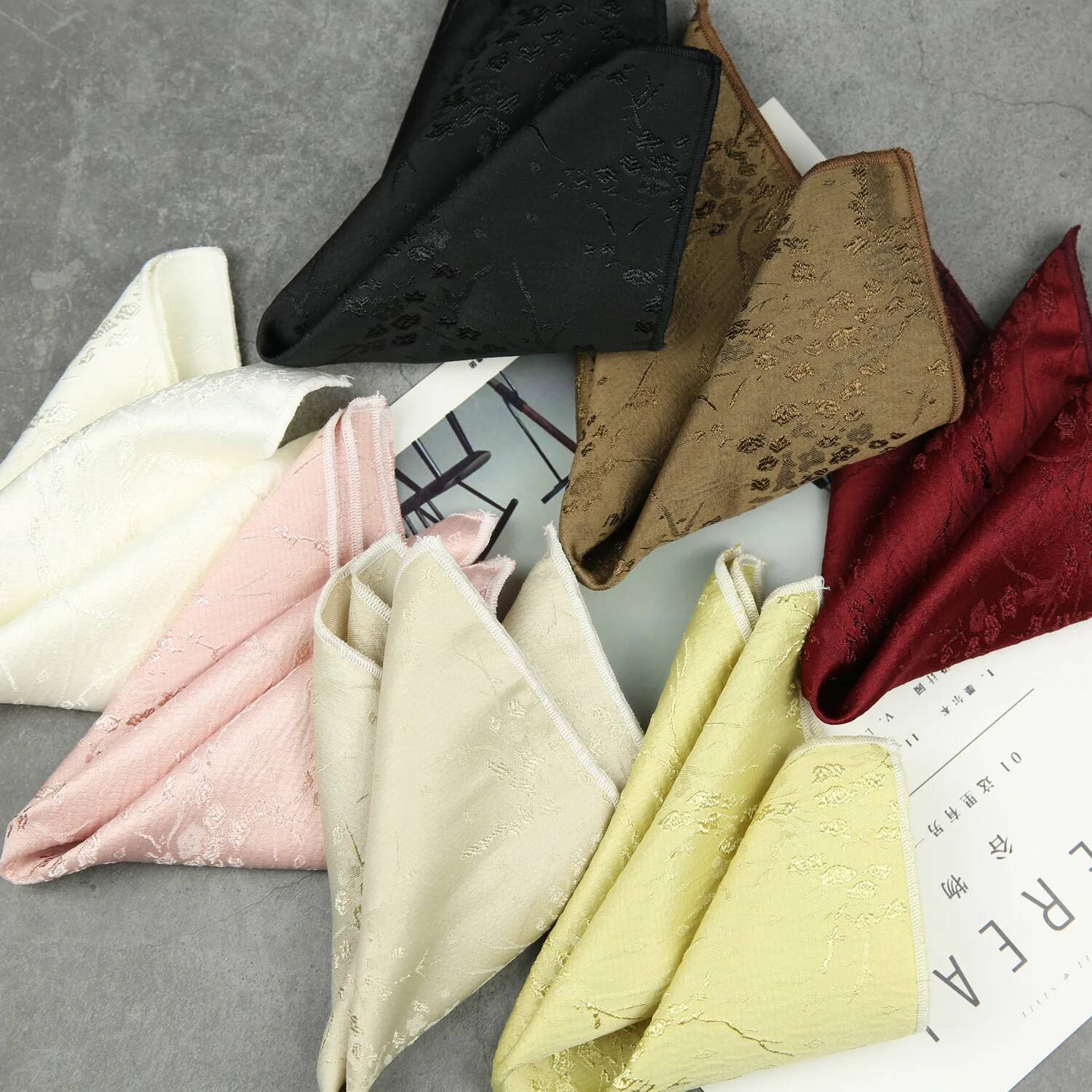 Black White Pocket Square Dark – Pocket Square Set Bewertung und Preis
