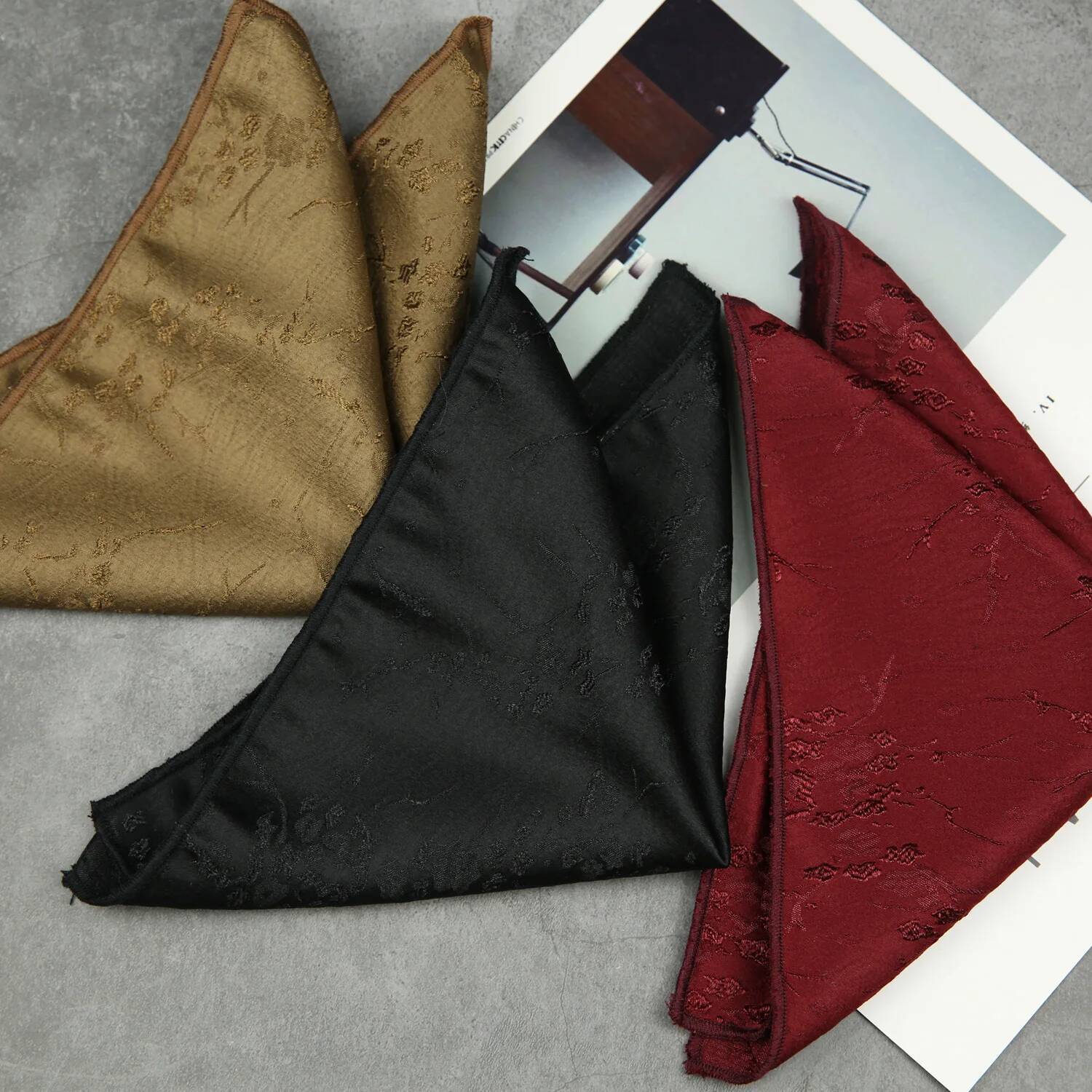 Black White Pocket Square Dark – Pocket Square Set Bewertung und Preis