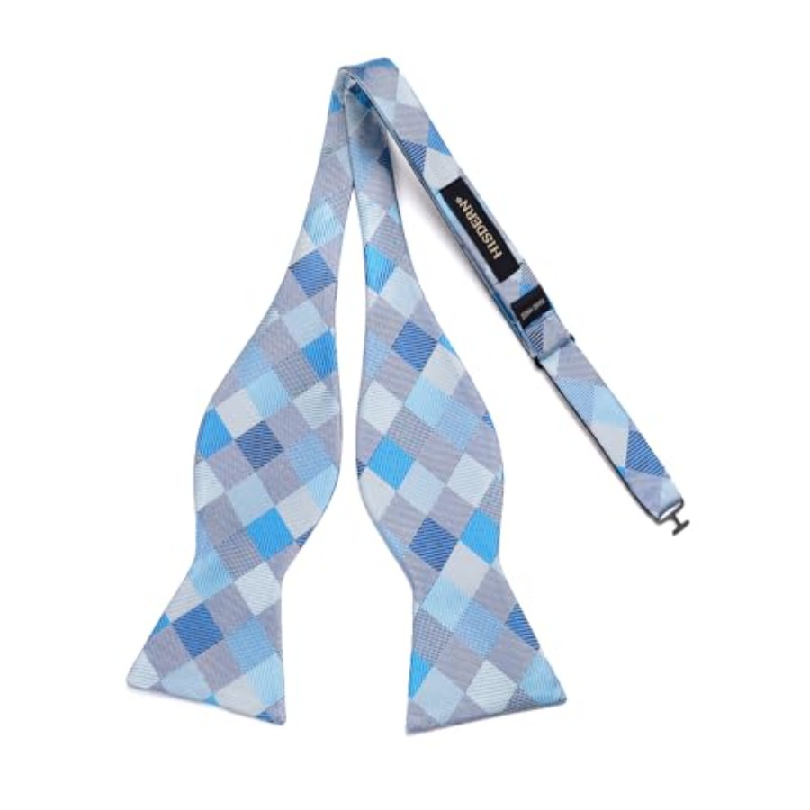 Bow Ties for Men Check Plaid S – Handkerchief Cotton Men Bewertung und Preis