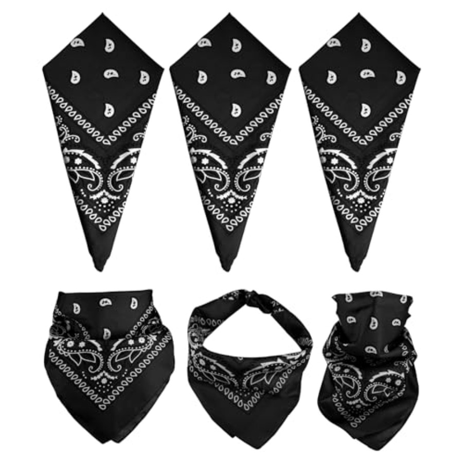 3/6/ Pack Bandanas for Women M – Handkerchief Cotton Men Bewertung und Preis