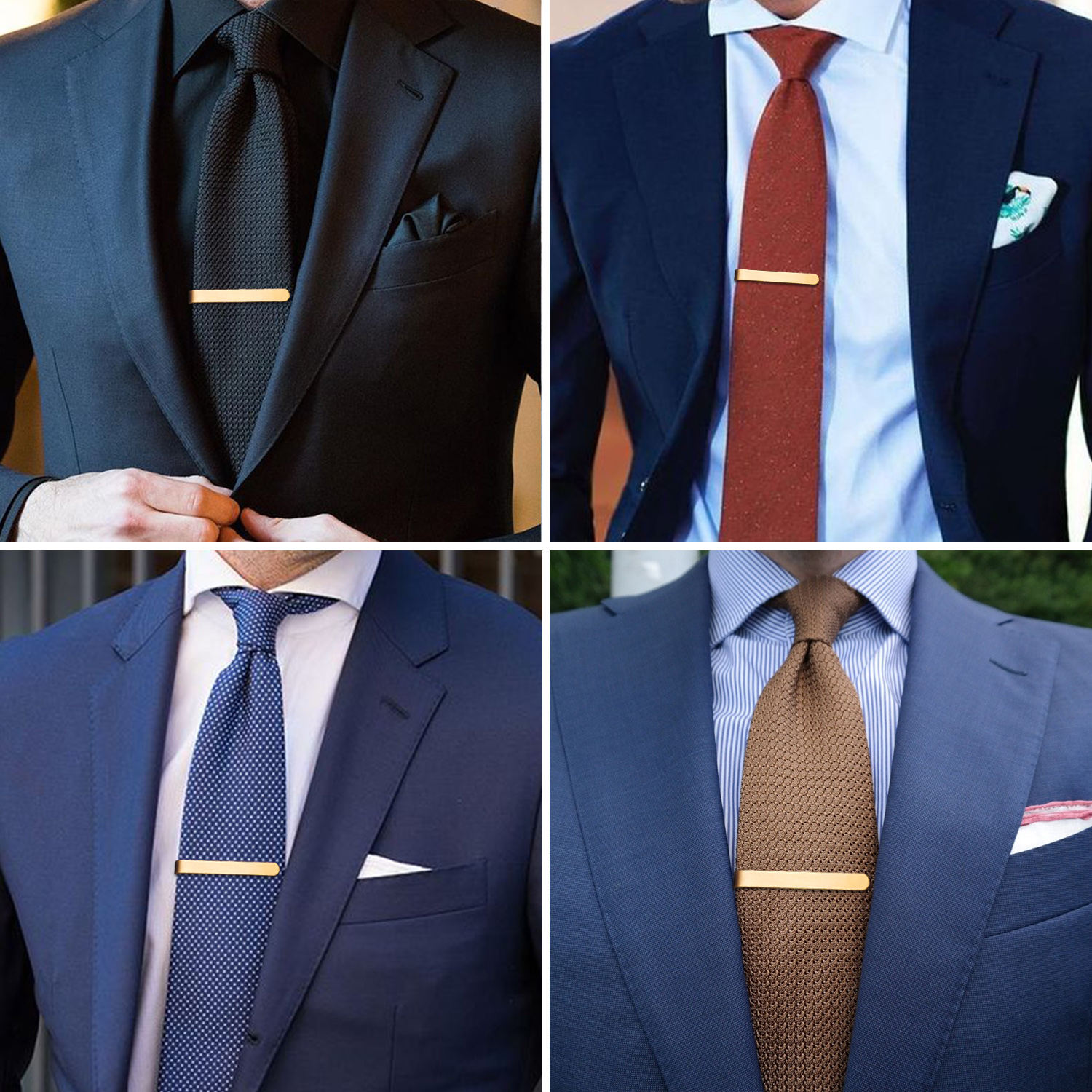 HAWSON 4pcs Skinny Tie Clip fo – Tie Bar Set Gift Bewertung und Preis