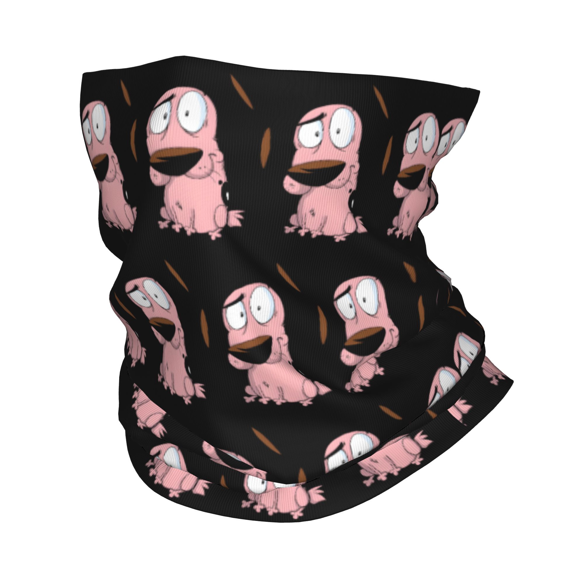 Custom Cartoon Courage Dog Win – Neck Warmer Tube Bewertung und Preis