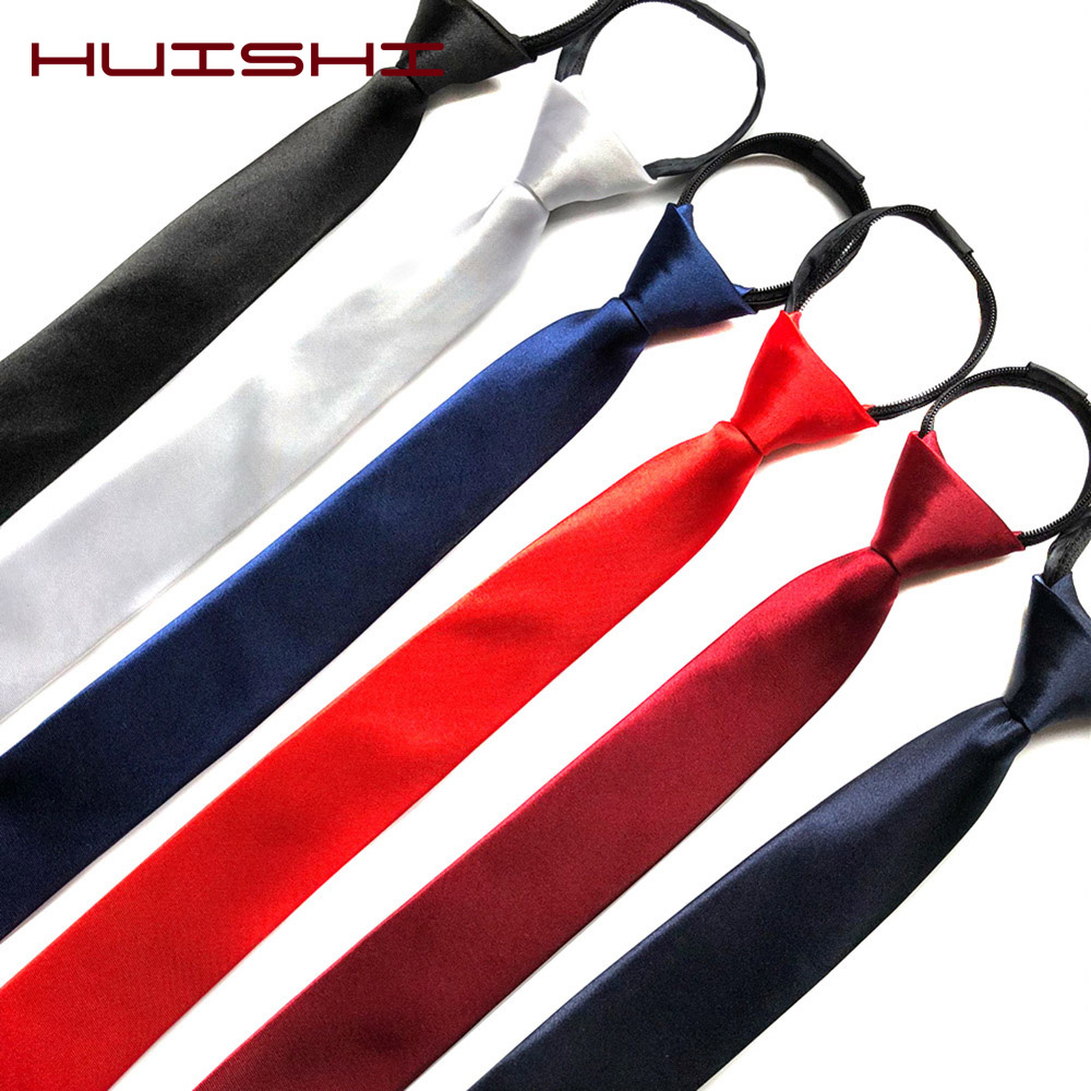 HUISHI Pre-tied Zipper Tie Nec – Skinny Tie Men Bewertung und Preis
