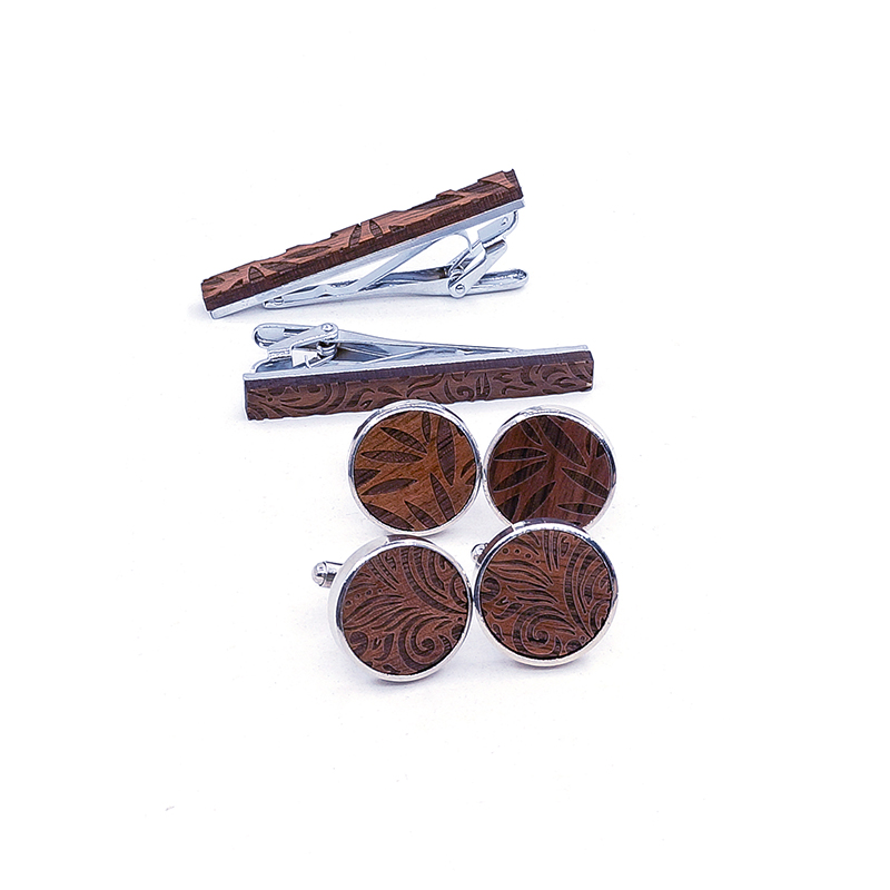 2019 CUFFLINKS TIE CLIPS SET M – Tie Bar Set Gift Bewertung und Preis