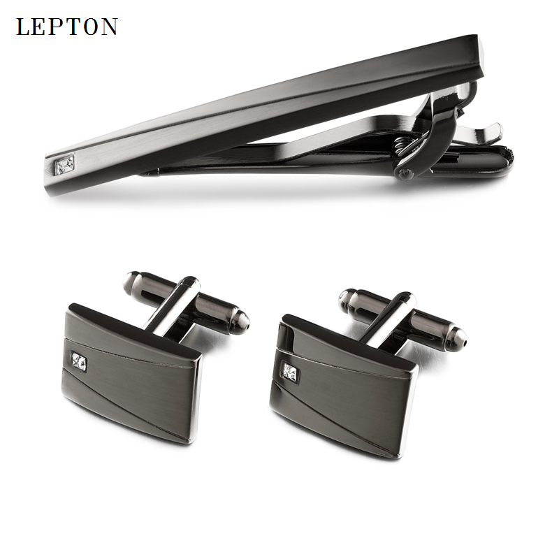 Classic Black Cufflinks & Tie  – Tie Bar Set Gift Bewertung und Preis
