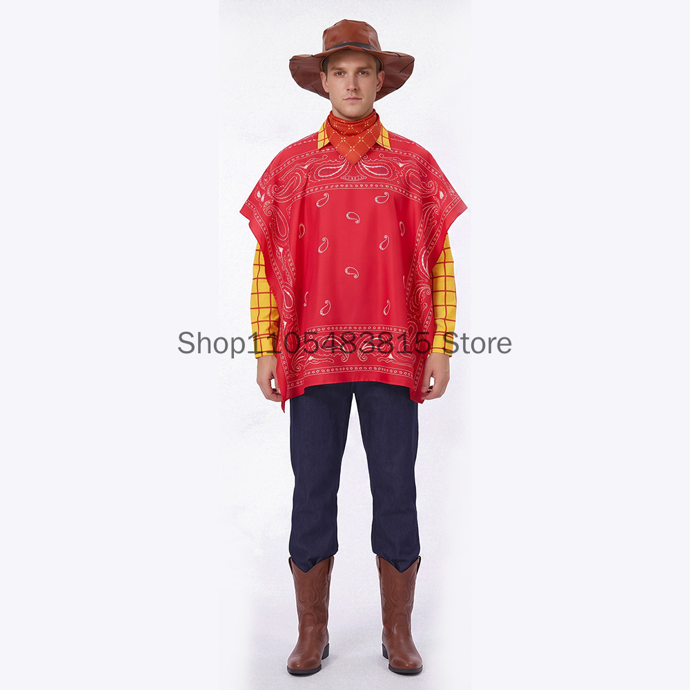 Men's Woody Cosplay costume To – Ascot Neck Scarf Bewertung und Preis