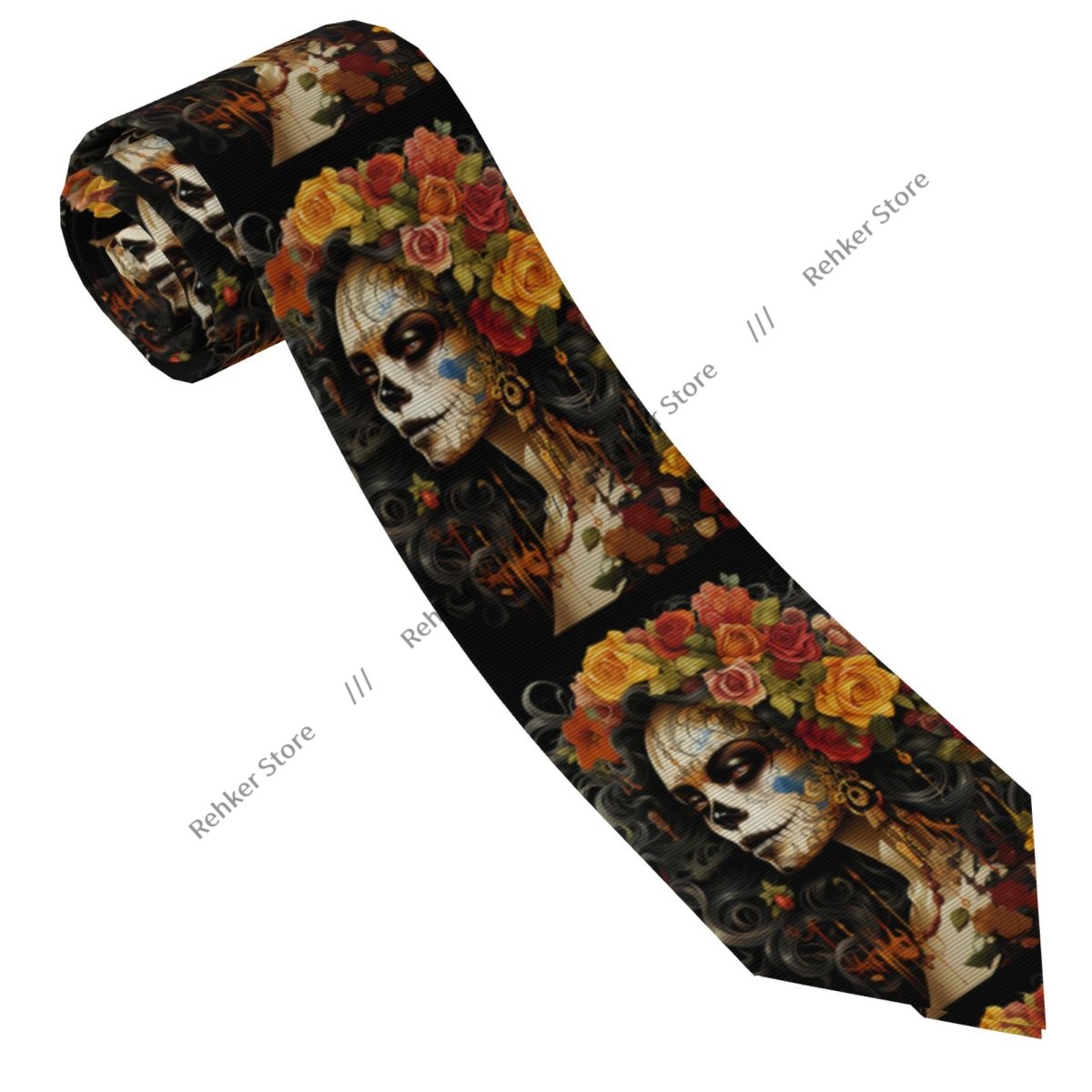 Mens Tie Classic Skinny Day Of – Skinny Tie Men Bewertung und Preis
