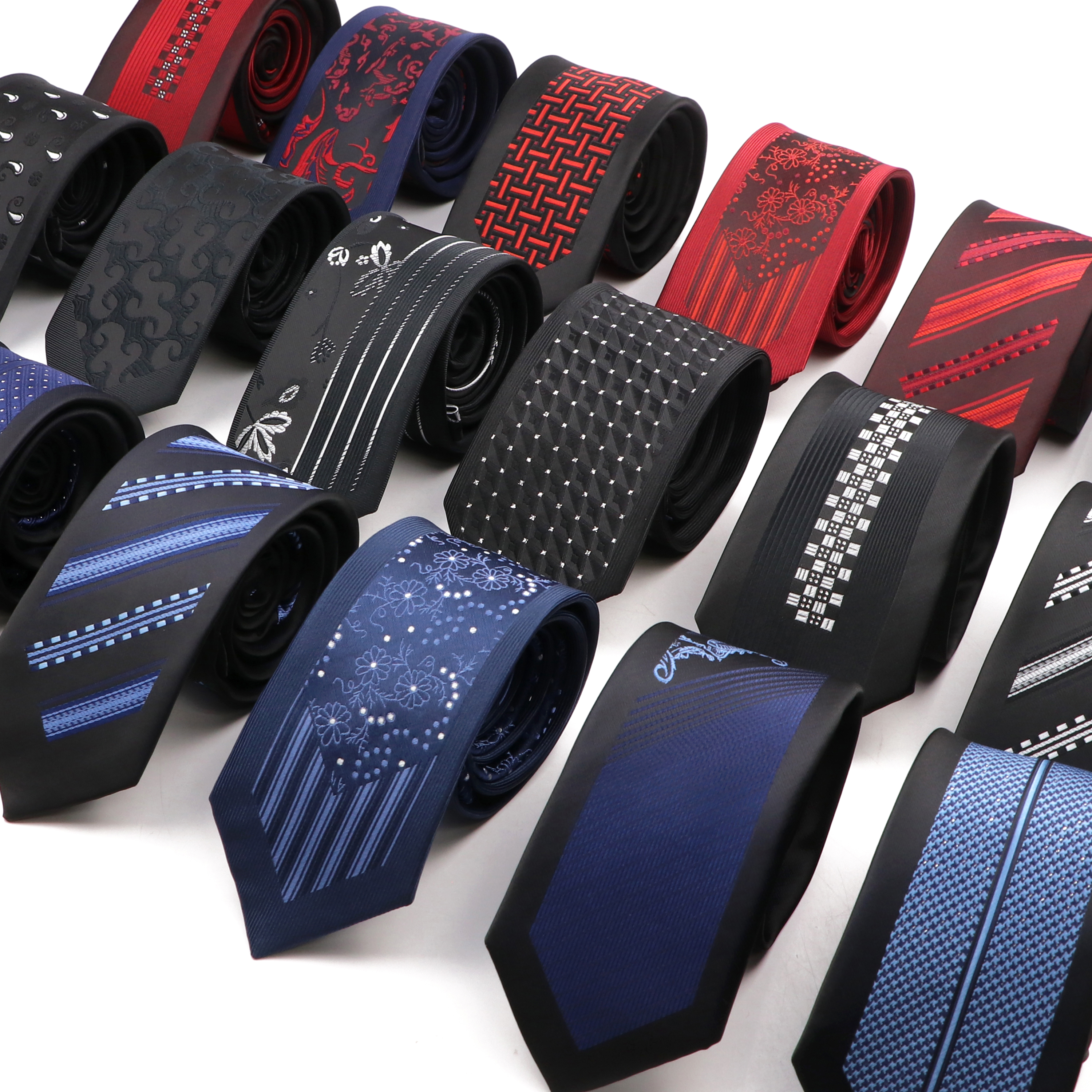 New Slim Ties For Men Luxuriou – Skinny Tie Men Bewertung und Preis