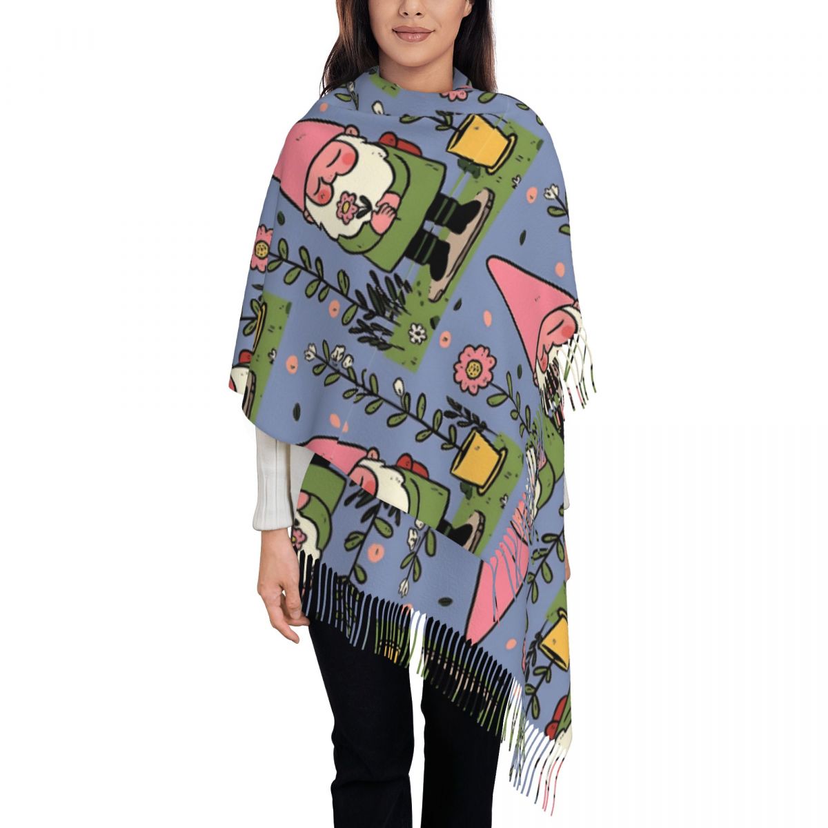 Mythical Garden Gnome Shawls W – Pashmina Wrap Large Bewertung und Preis