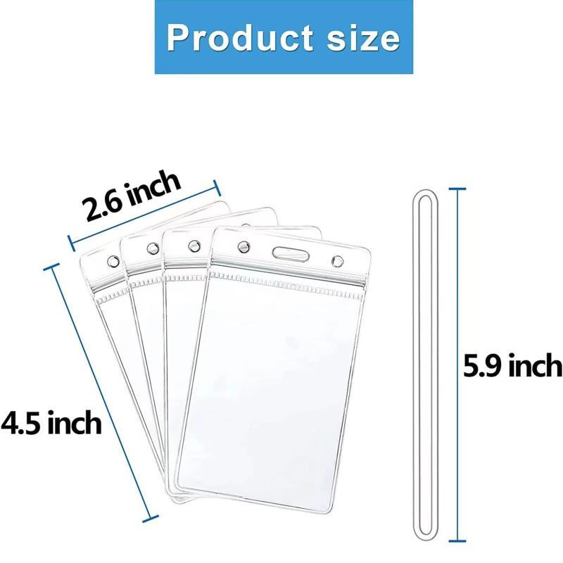 Clear Plastic ID Badge Holders – Lanyard Badge Holder Bewertung und Preis